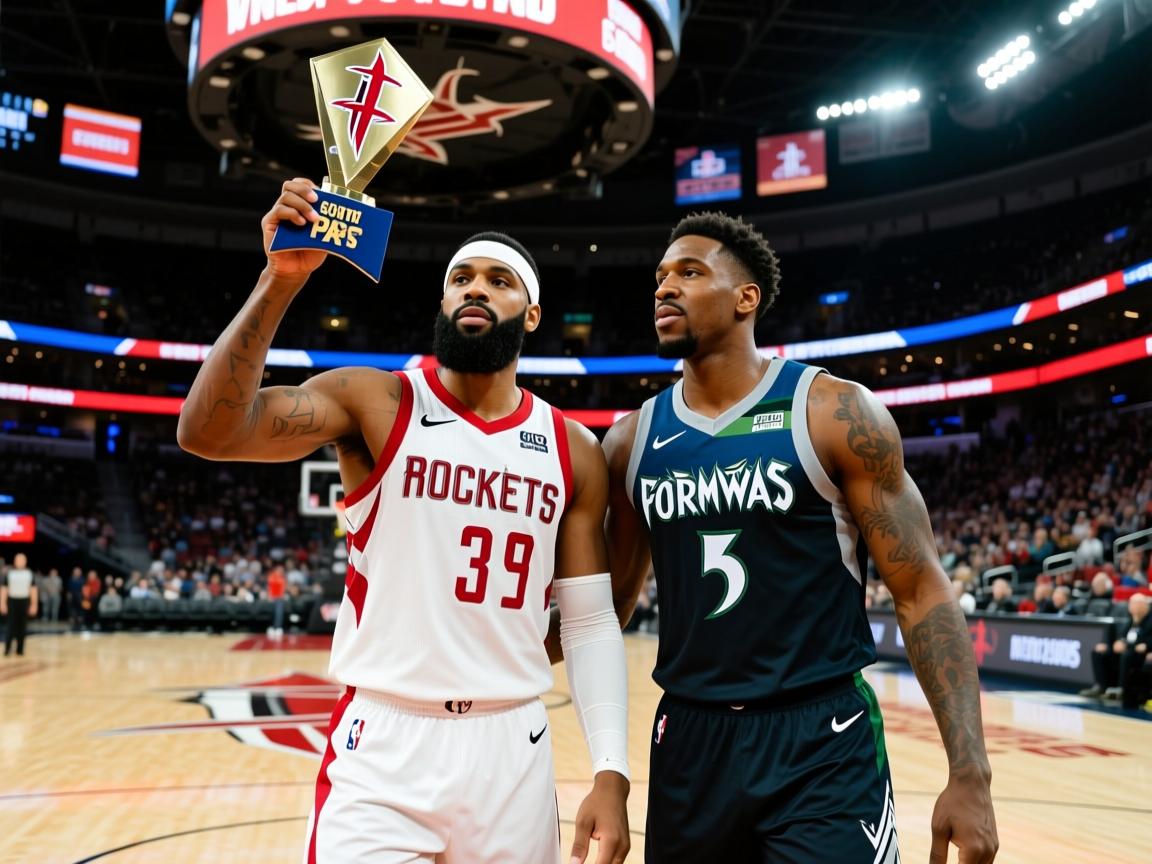 火箭队取得南西区头名，劲敌森林狼