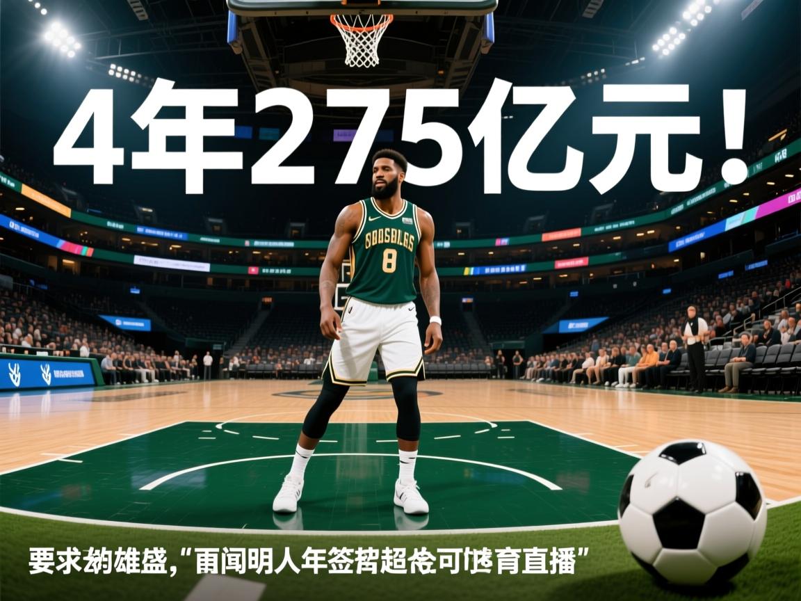 4年275亿元！字母哥再度否认被交易传闻，若留雄鹿明年可签超大合同