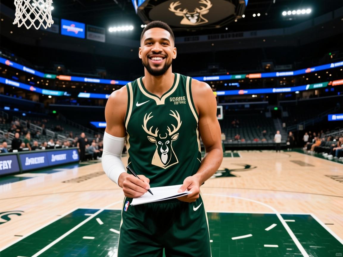 4年275亿元！字母哥再度否认被交易传闻，若留雄鹿明年可签超大合同  第2张